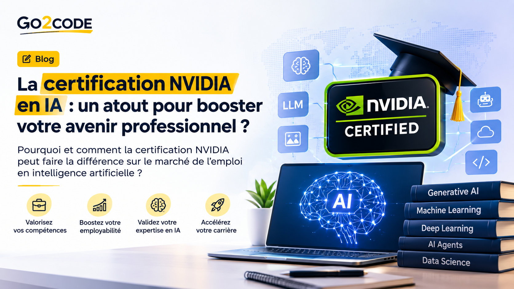Formation en intelligence artificielle : pourquoi la certification NVIDIA pourrait devenir un nouvel atout sur le marché de l’emploi